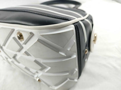 Dior Leather Bowling Boston Bag Boston Bag
