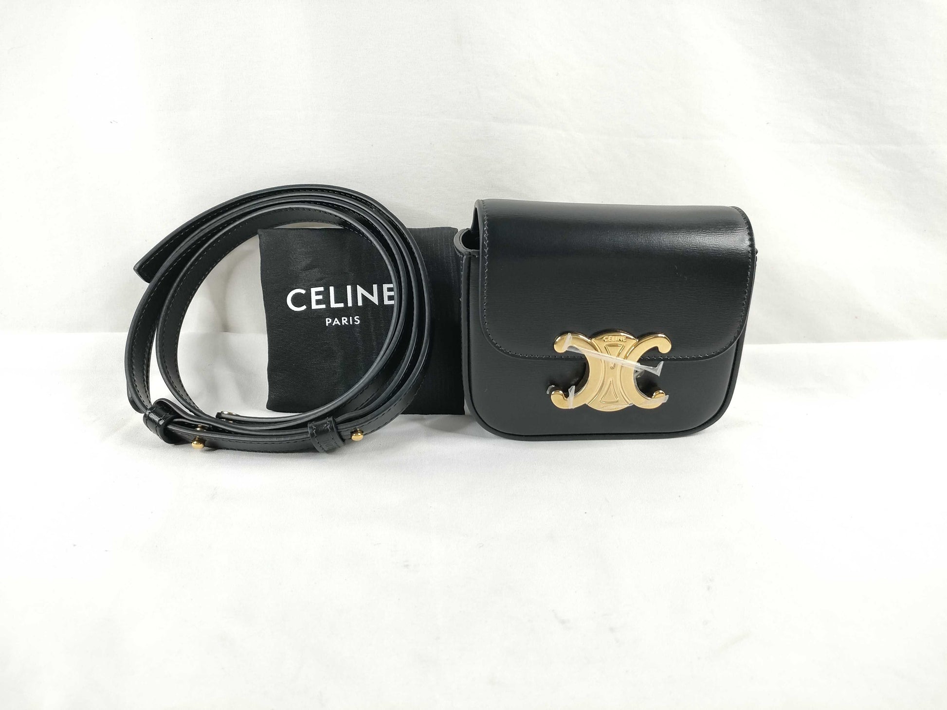 CELINE Mini Claude Triomphe Shoulder Bag