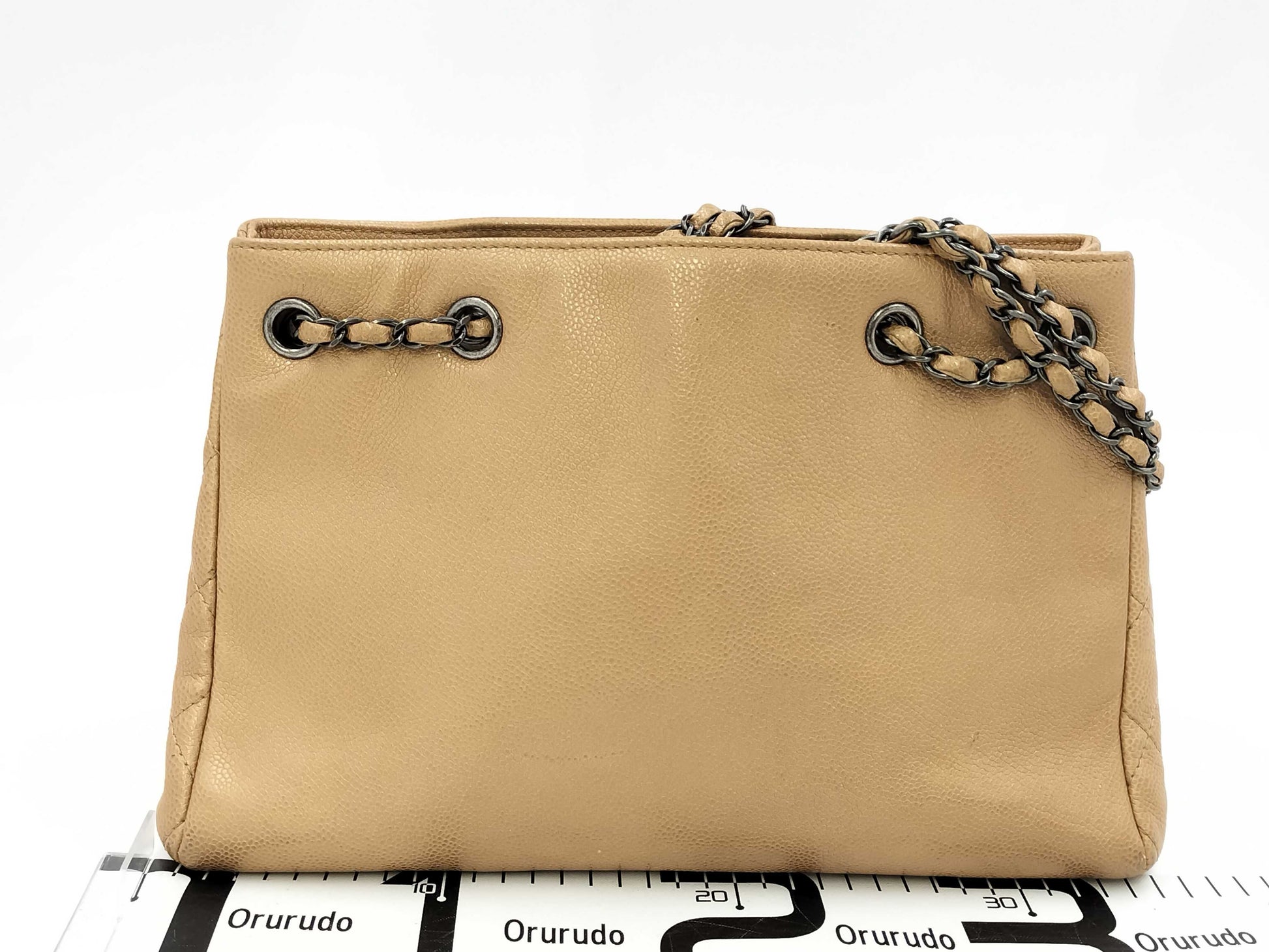 CHANEL Matelasse Caviar Shoulder Bag with Seal