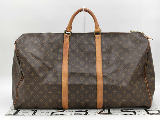 LOUIS VUITTON Monogram Keepall Boston Bag