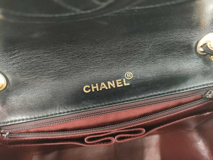 CHANEL Shoulder Bag Full Flap Black Bag