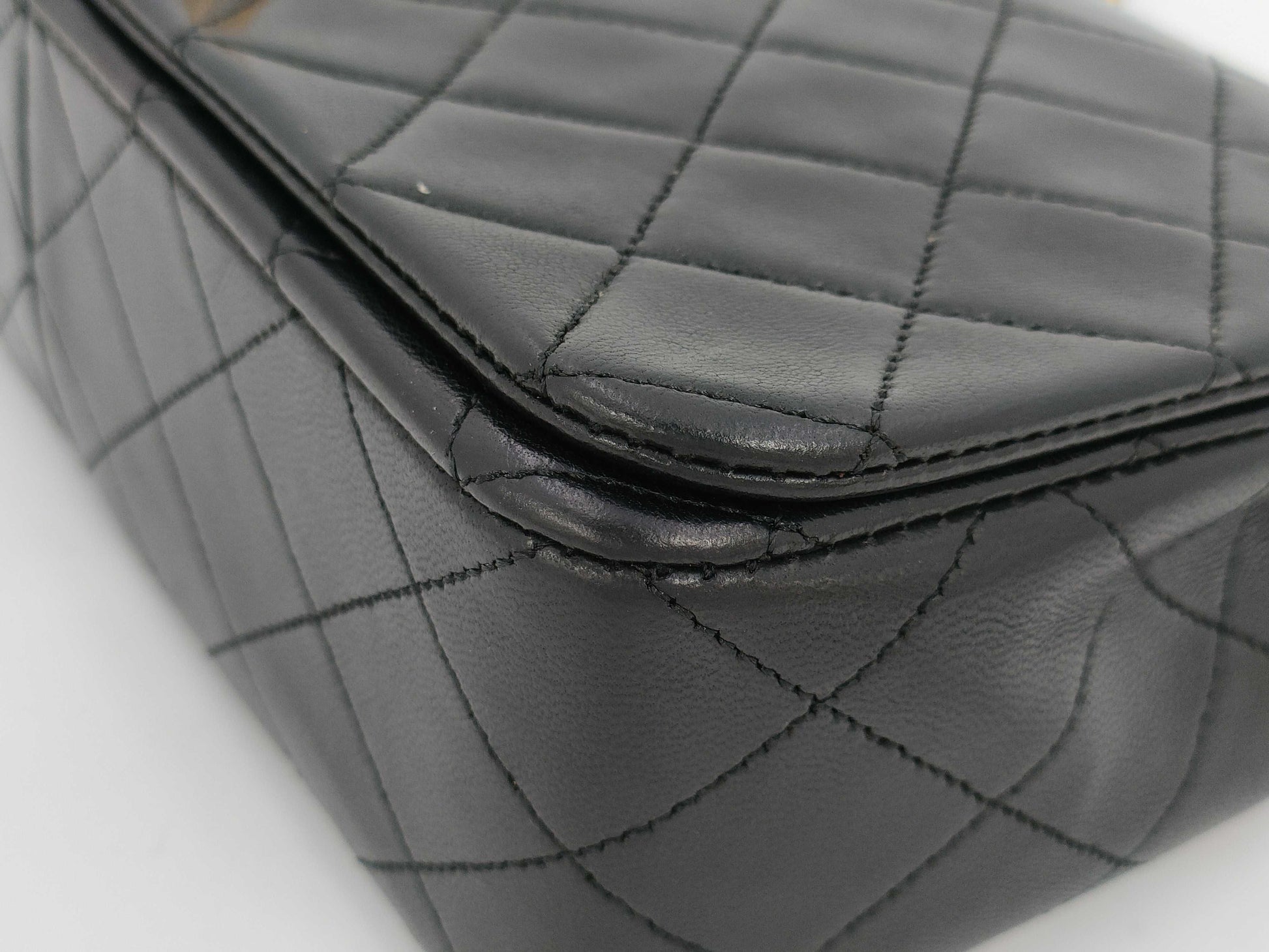 CHANEL Shoulder Bag Full Flap Black Bag