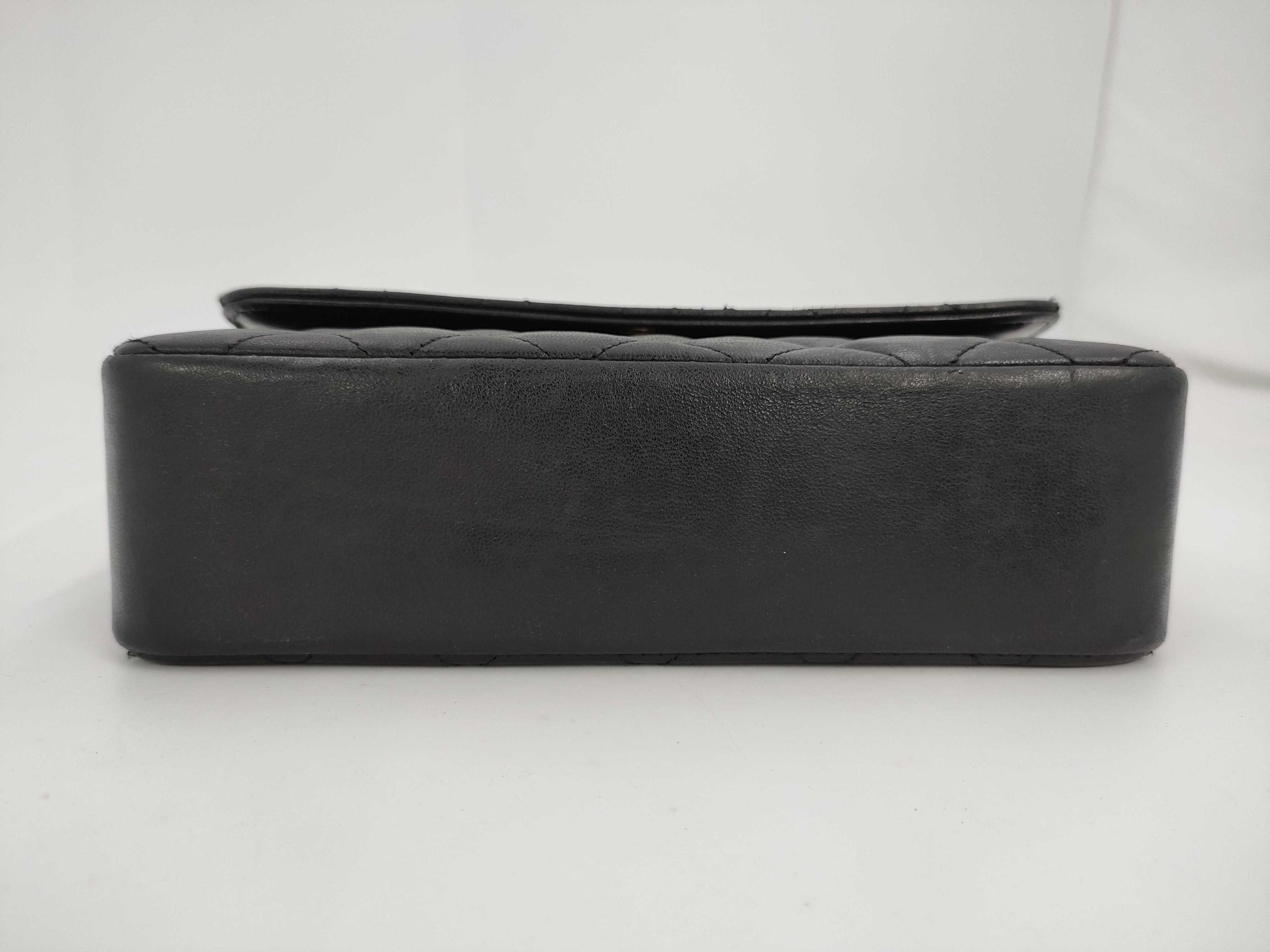 CHANEL Mini Matelasse Shoulder Bag, Black