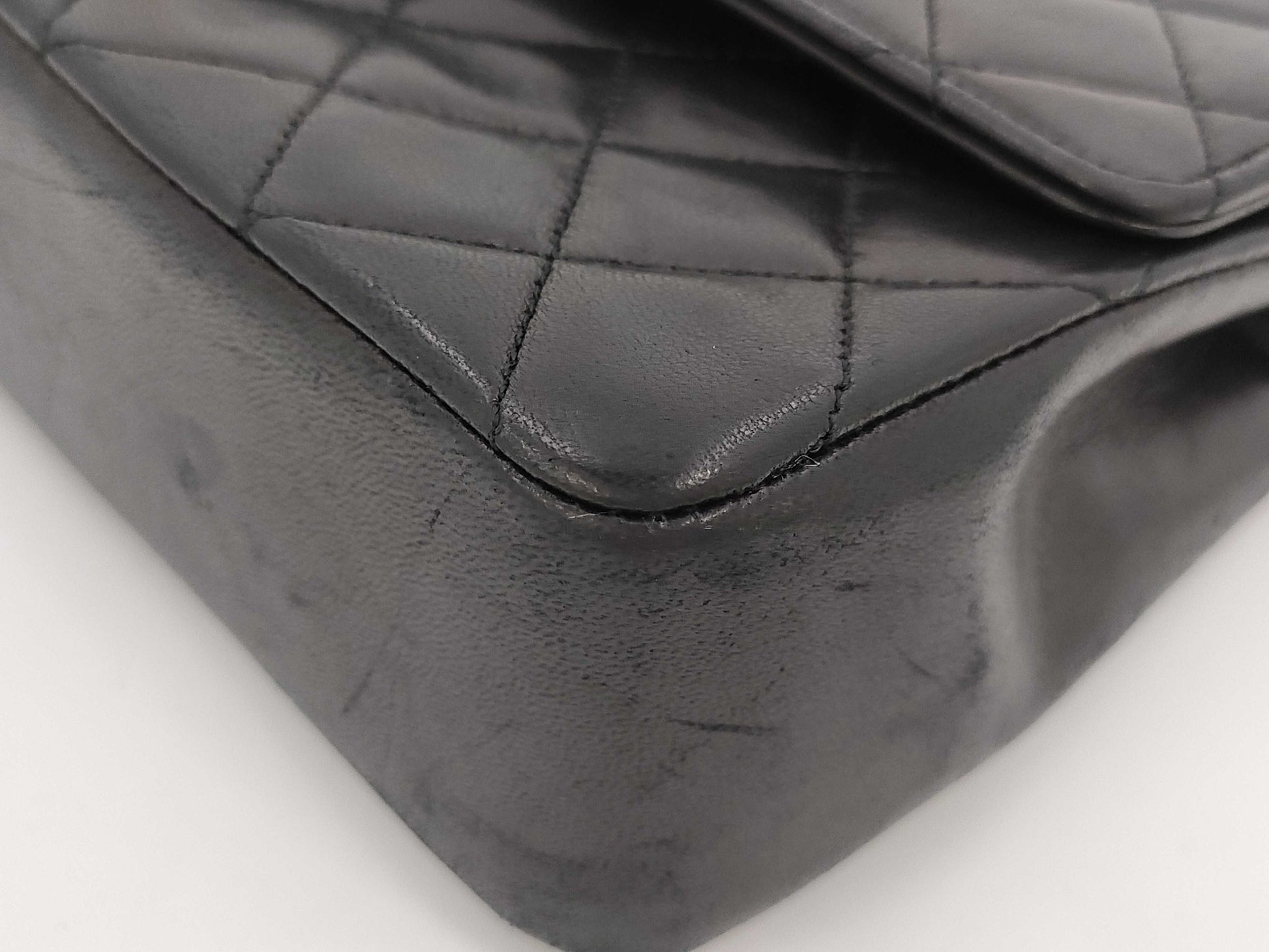CHANEL Shoulder Bag W Flap Black Bag