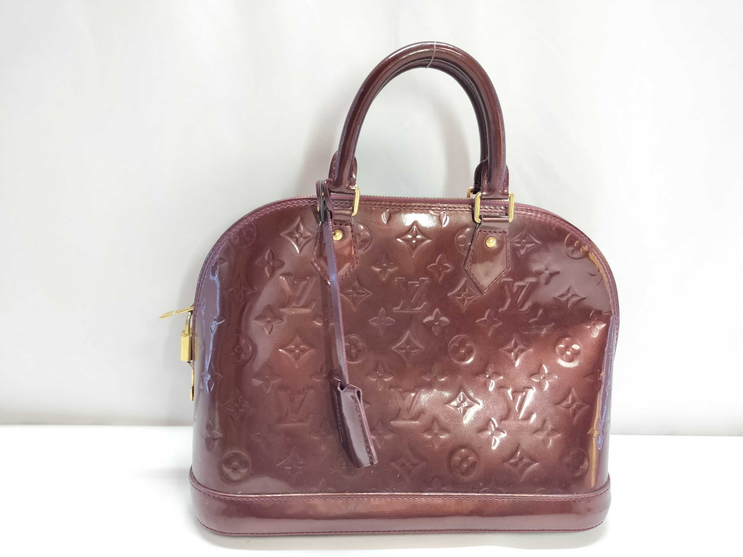 LOUIS VUITTON Vernis Louis Vuitton Enamel Hand Shoulder Bag Handbag