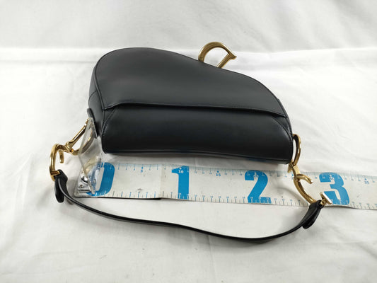 Dior Dior Oblique Saddle Bag Canvas Shoulder Bag