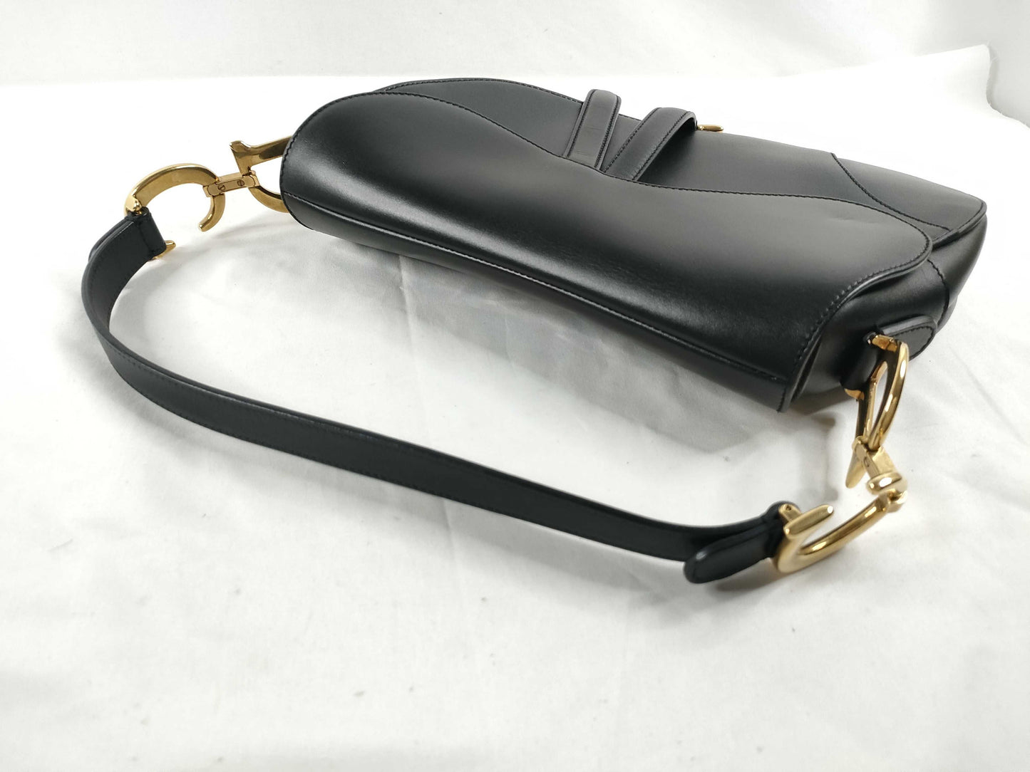 Dior Dior Oblique Saddle Bag Canvas Shoulder Bag