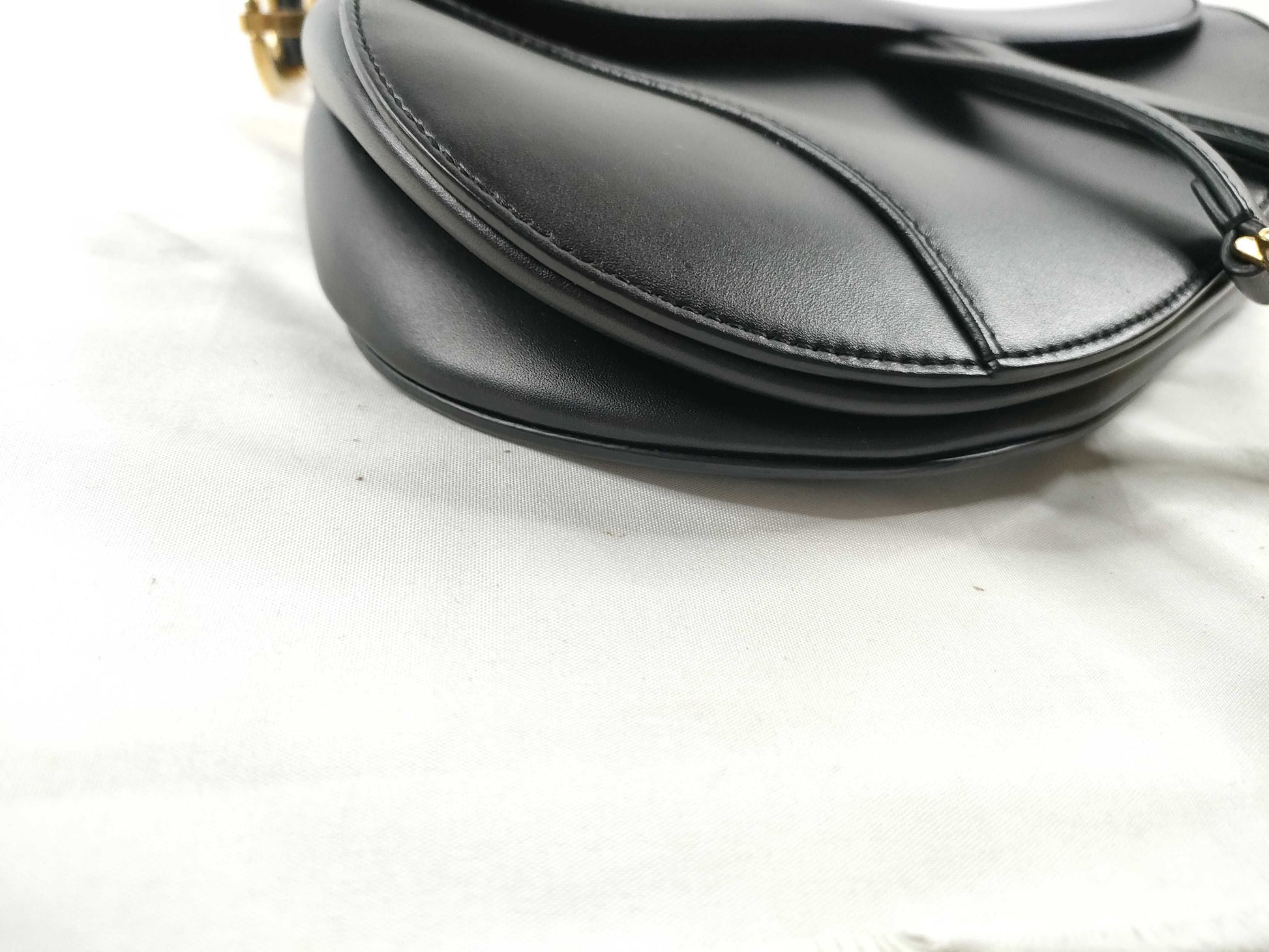 Dior Dior Oblique Saddle Bag Canvas Shoulder Bag