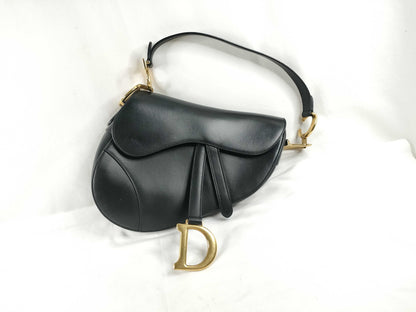 Dior Dior Oblique Saddle Bag Canvas Shoulder Bag