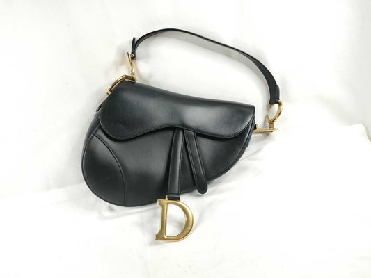 Dior Dior Oblique Saddle Bag Canvas Shoulder Bag