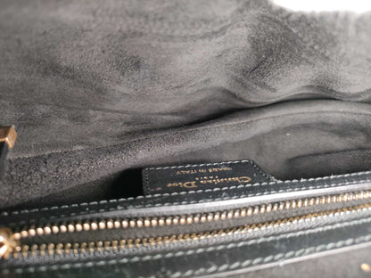 Dior Dior Oblique Saddle Bag Canvas Shoulder Bag