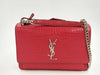 SAINT LAURENT Sunset Crocodile Shoulder Bag