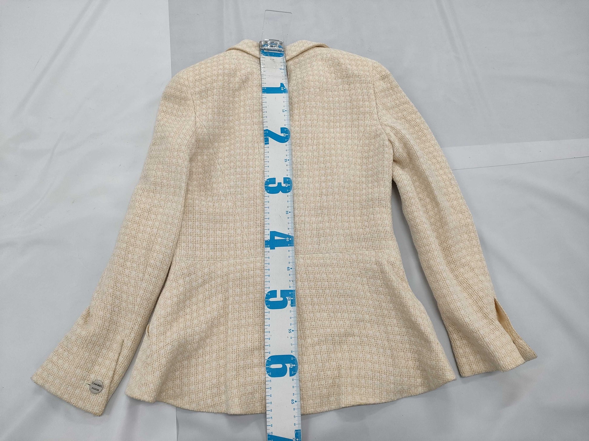 CHANEL Wool Beige Jacket