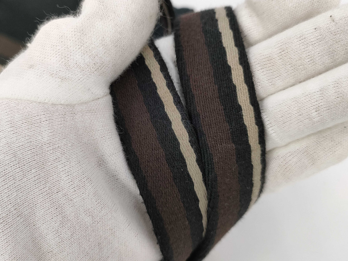 HERMES Troca Horizontal PM Canvas Black Handbag