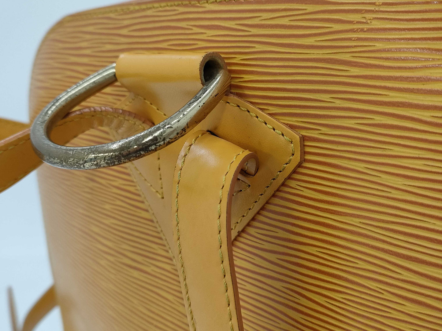 LOUIS VUITTON Epi Gobelin Tassili Yellow Backpack VI0996