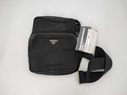 PRADA Prada Shoulder Bag Nylon Black BT0169