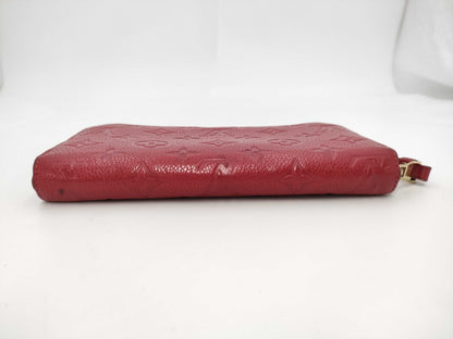 LOUIS VUITTON Louis Vuitton Empreinte Zippy Wallet Cerise SP0230 Wallet