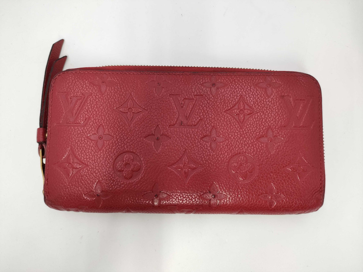 LOUIS VUITTON Louis Vuitton Empreinte Zippy Wallet Cerise SP0230 Wallet