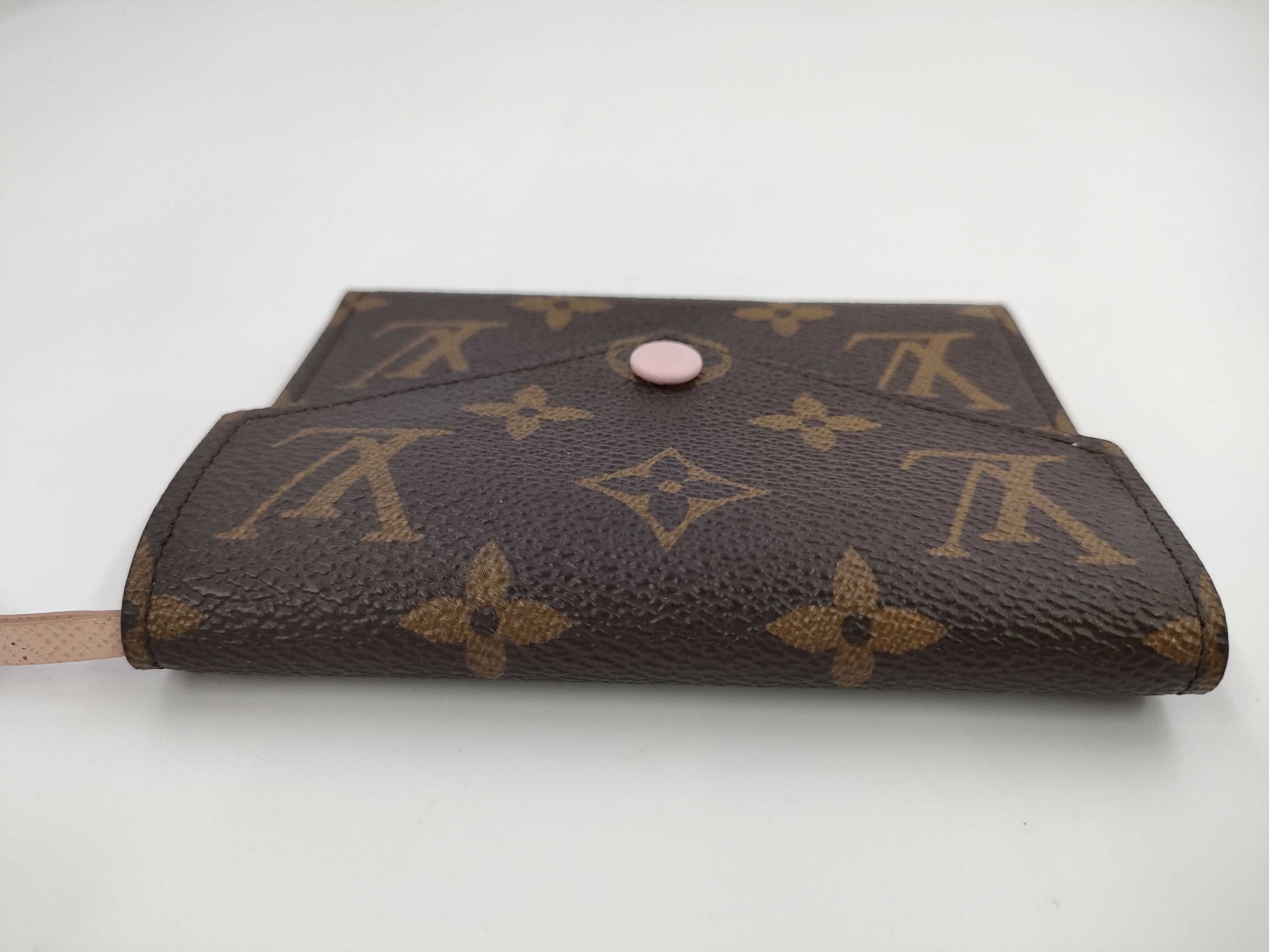 LOUIS VUITTON LOUIS VUITTON Louis Vuitton Monogram Portefeuille Victorine Rose Ballerine SF0149 Wallet
