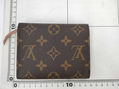 LOUIS VUITTON LOUIS VUITTON Louis Vuitton Monogram Portefeuille Victorine Rose Ballerine SF0149 Wallet
