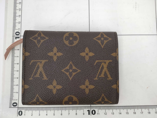 LOUIS VUITTON LOUIS VUITTON Louis Vuitton Monogram Portefeuille Victorine Rose Ballerine SF0149 Wallet