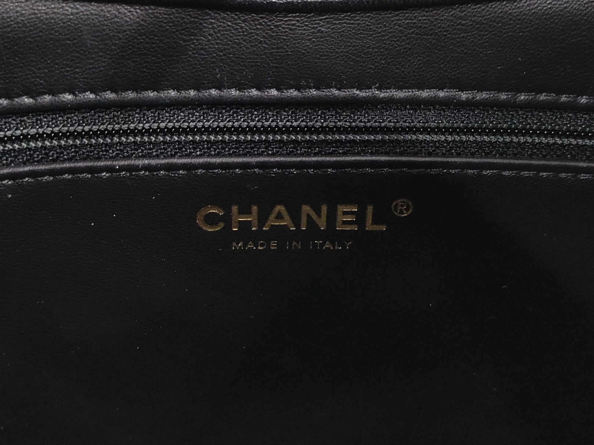CHANEL Chain Shoulder Bag Hobo Bag Matelasse Lambskin Black Shoulder Bag