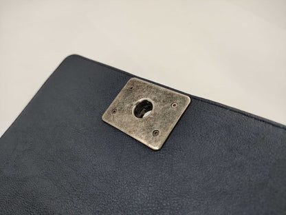 CHANEL Boy Chanel 20 Shoulder Bag Blue