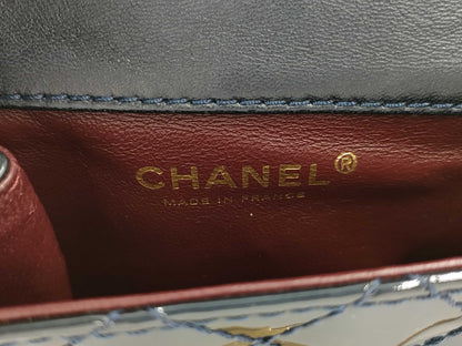 CHANEL 2.55 Chain Shoulder Bag, Navy