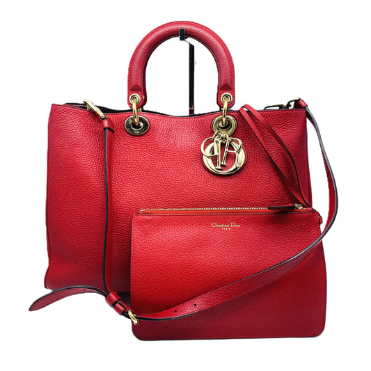 Dior Christian Dior Diorissimo 2-Way Shoulder Bag with Pouch