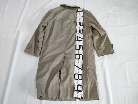 BURBERRY London Nova Check Lined Balcony Coat