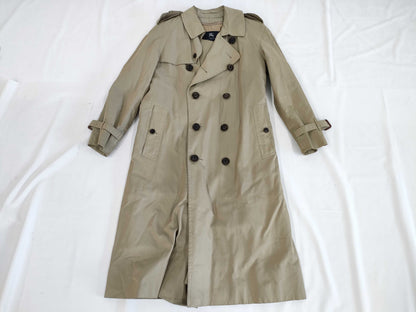 BURBERRY Nova Check Trench Coat with Cashmere Lining