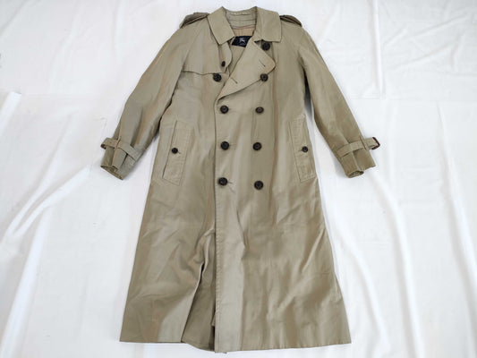 BURBERRY Nova Check Trench Coat with Cashmere Lining