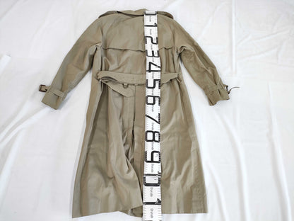 BURBERRY Nova Check Trench Coat with Cashmere Lining