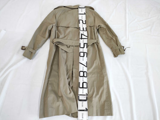 BURBERRY Nova Check Trench Coat with Cashmere Lining