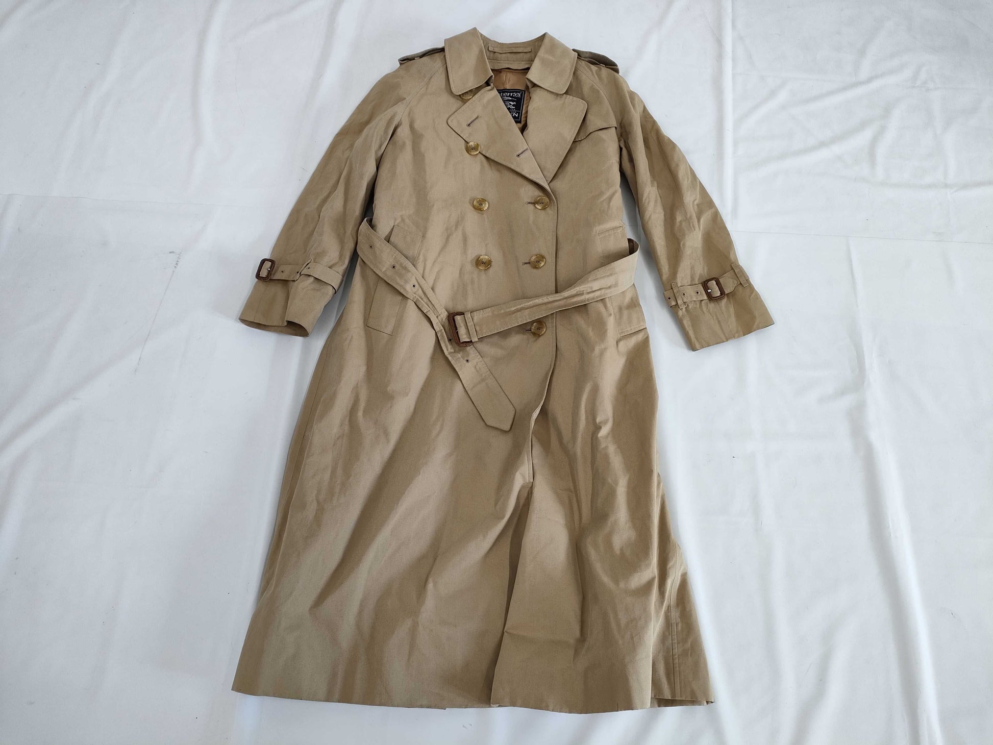 BURBERRY Nova Check Trench Coat with Liner