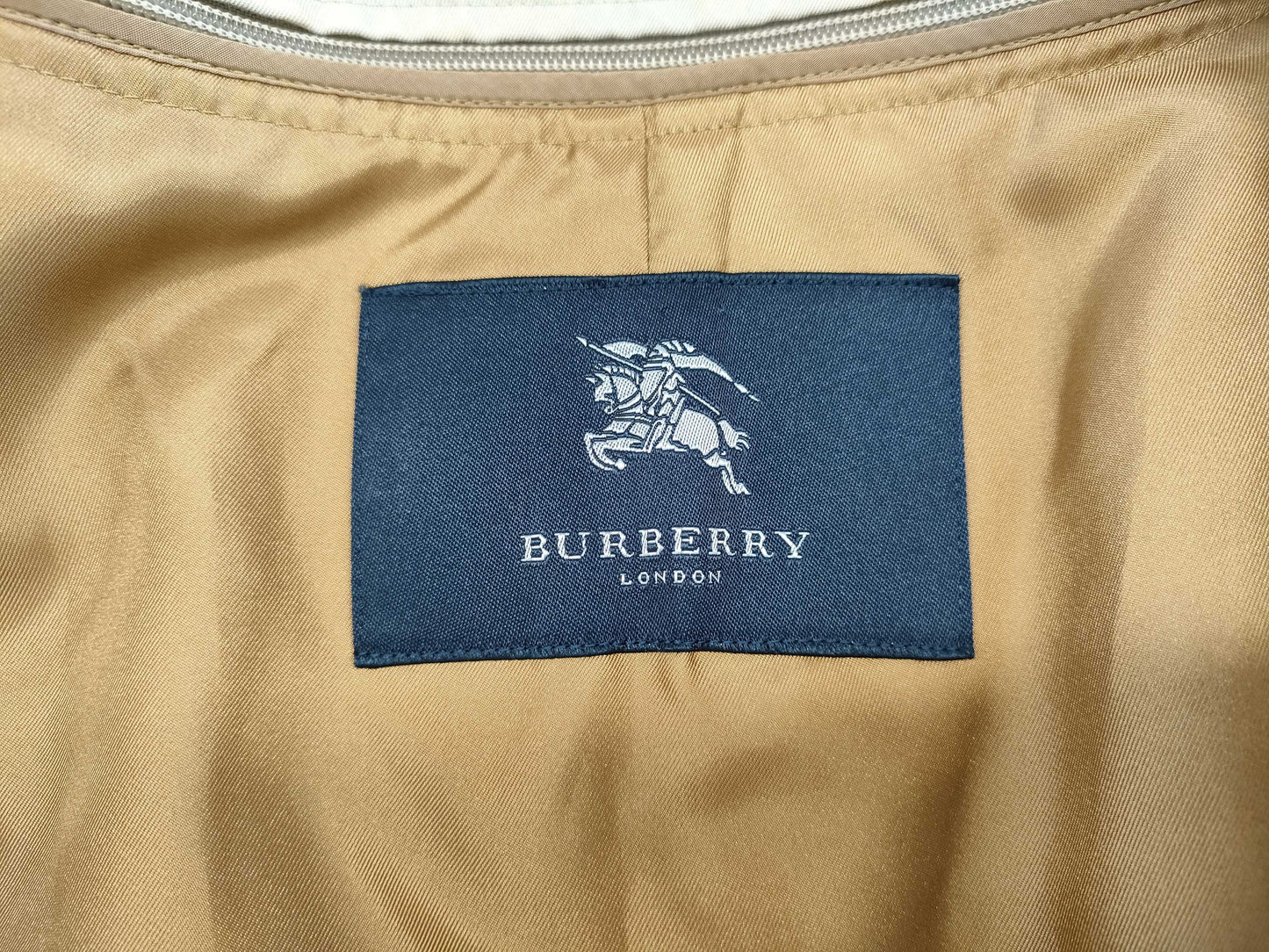 BURBERRY London Nova Check Long Coat with Liner