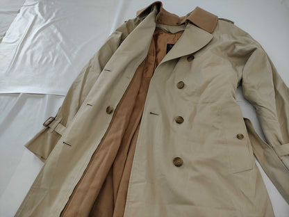 BURBERRY Nova Check Trench Coat with Liner, Vintage 80s