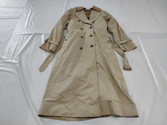 BURBERRY Nova Check Trench Coat with Liner, Vintage 80s