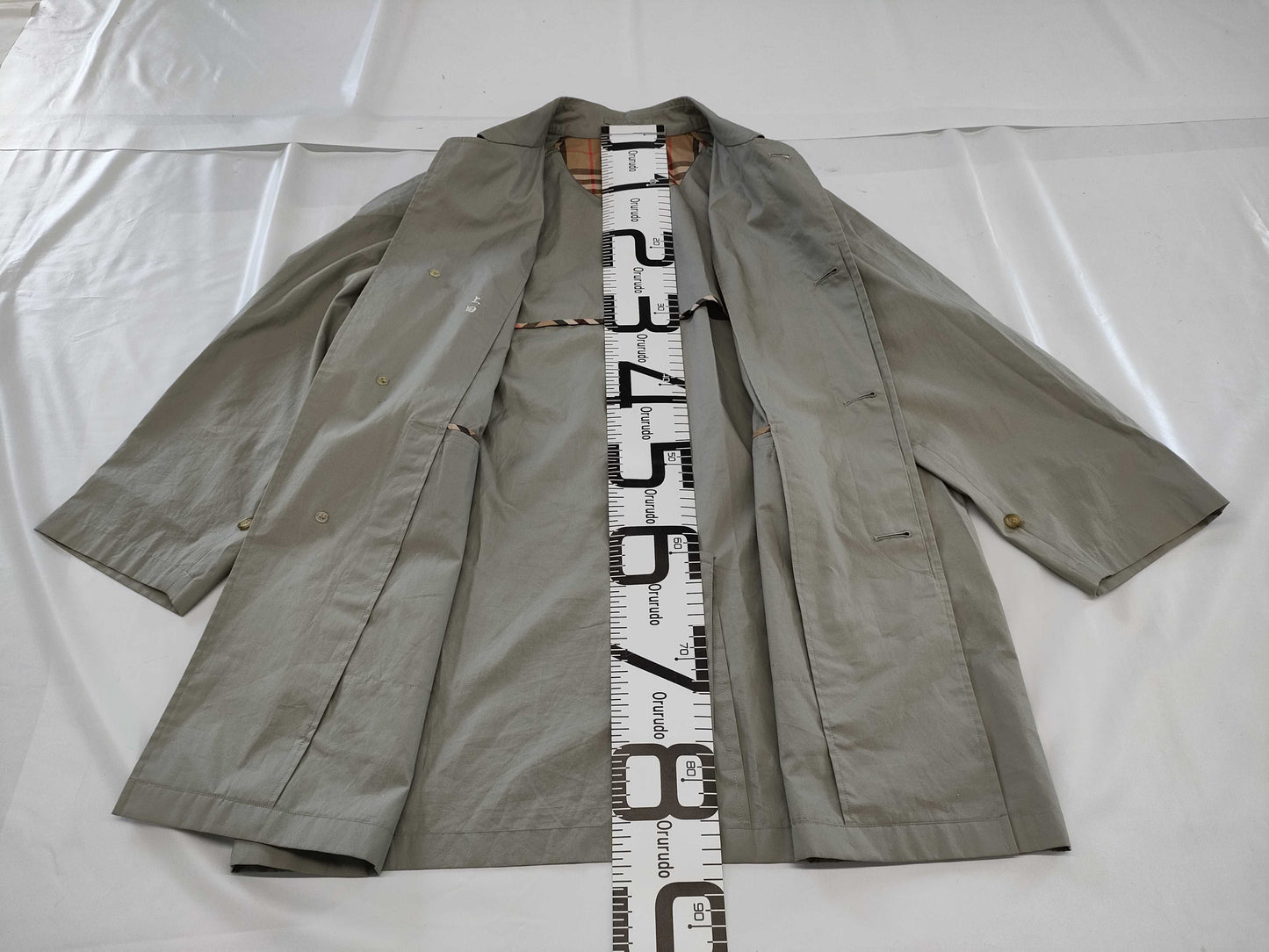 BURBERRY Nova Check Long Coat