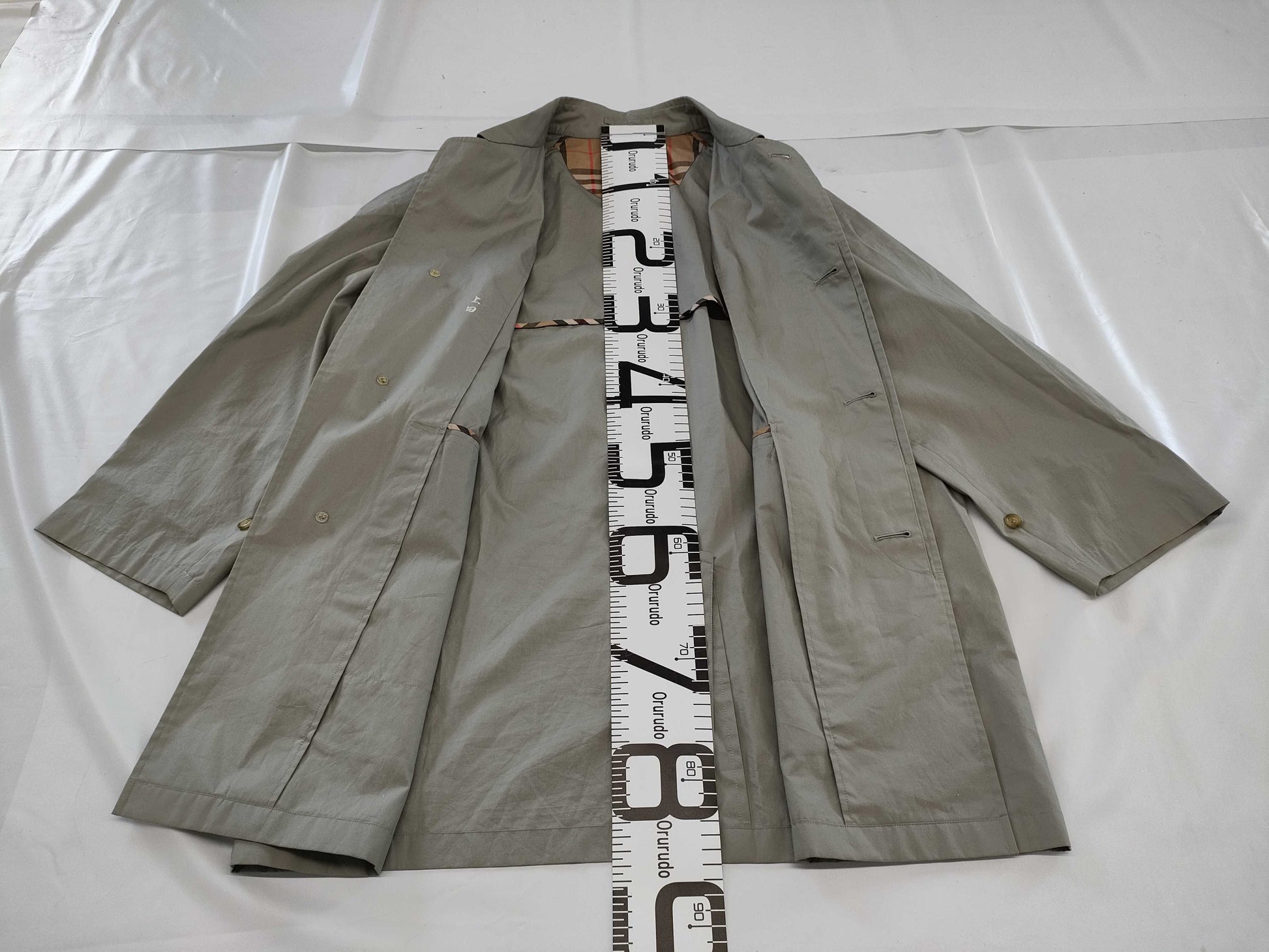 BURBERRY Nova Check Long Coat
