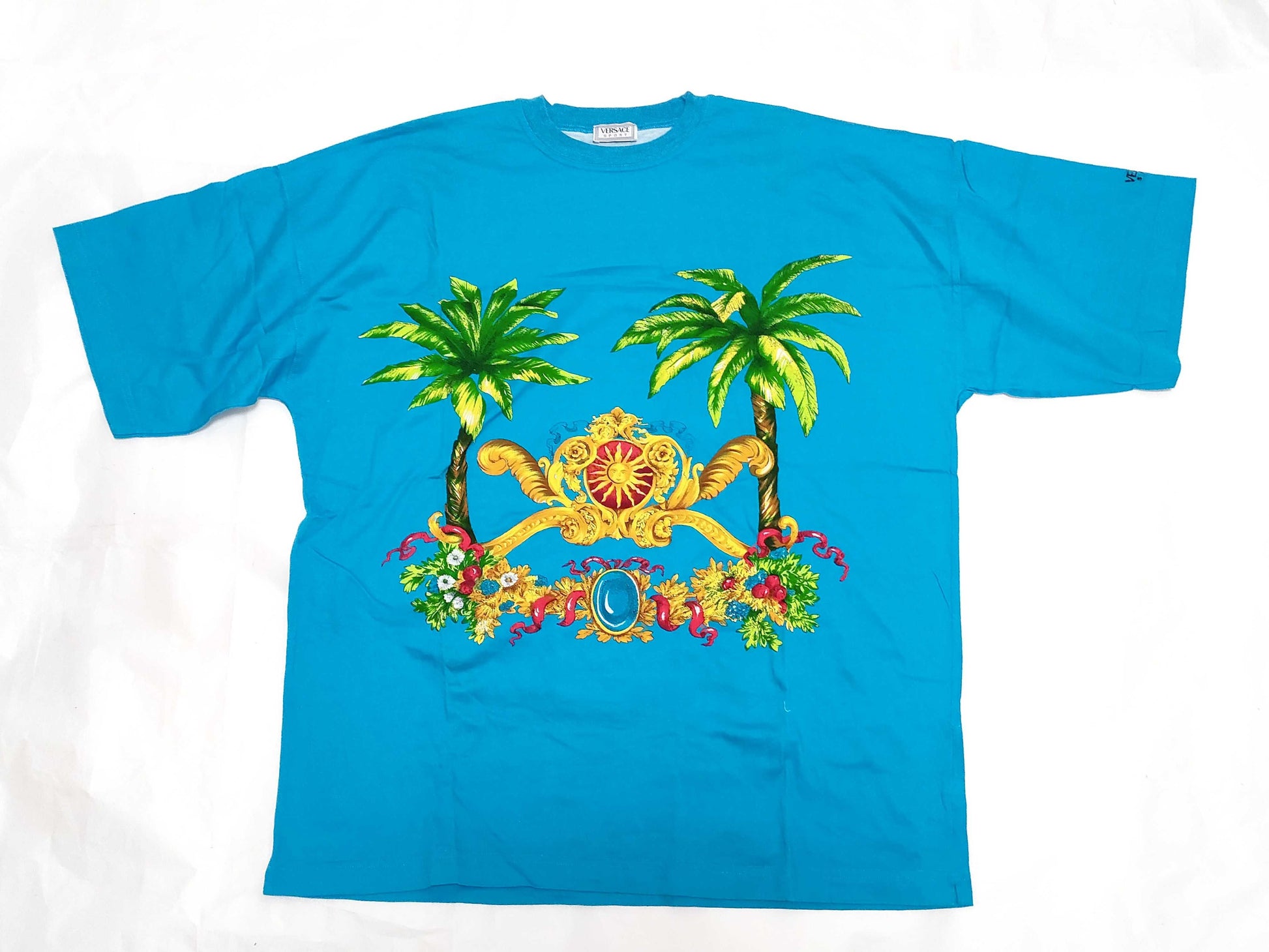 VERSACE VERSACE Versace Baroque Design T-Shirt T-Shirt