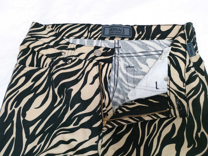 VERSACE Versace Medusa All-Over Print Pants