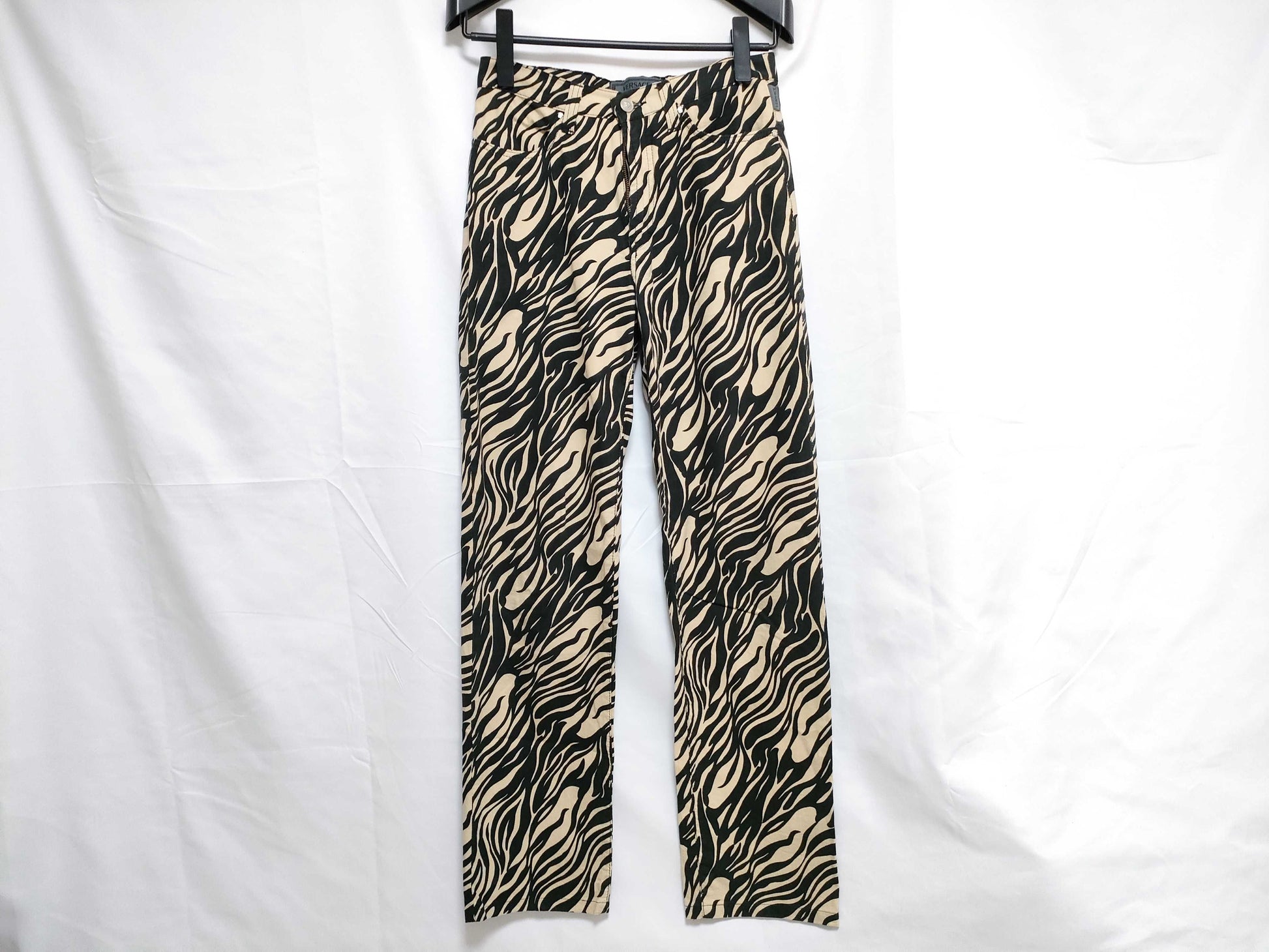 VERSACE Versace Medusa All-Over Print Pants