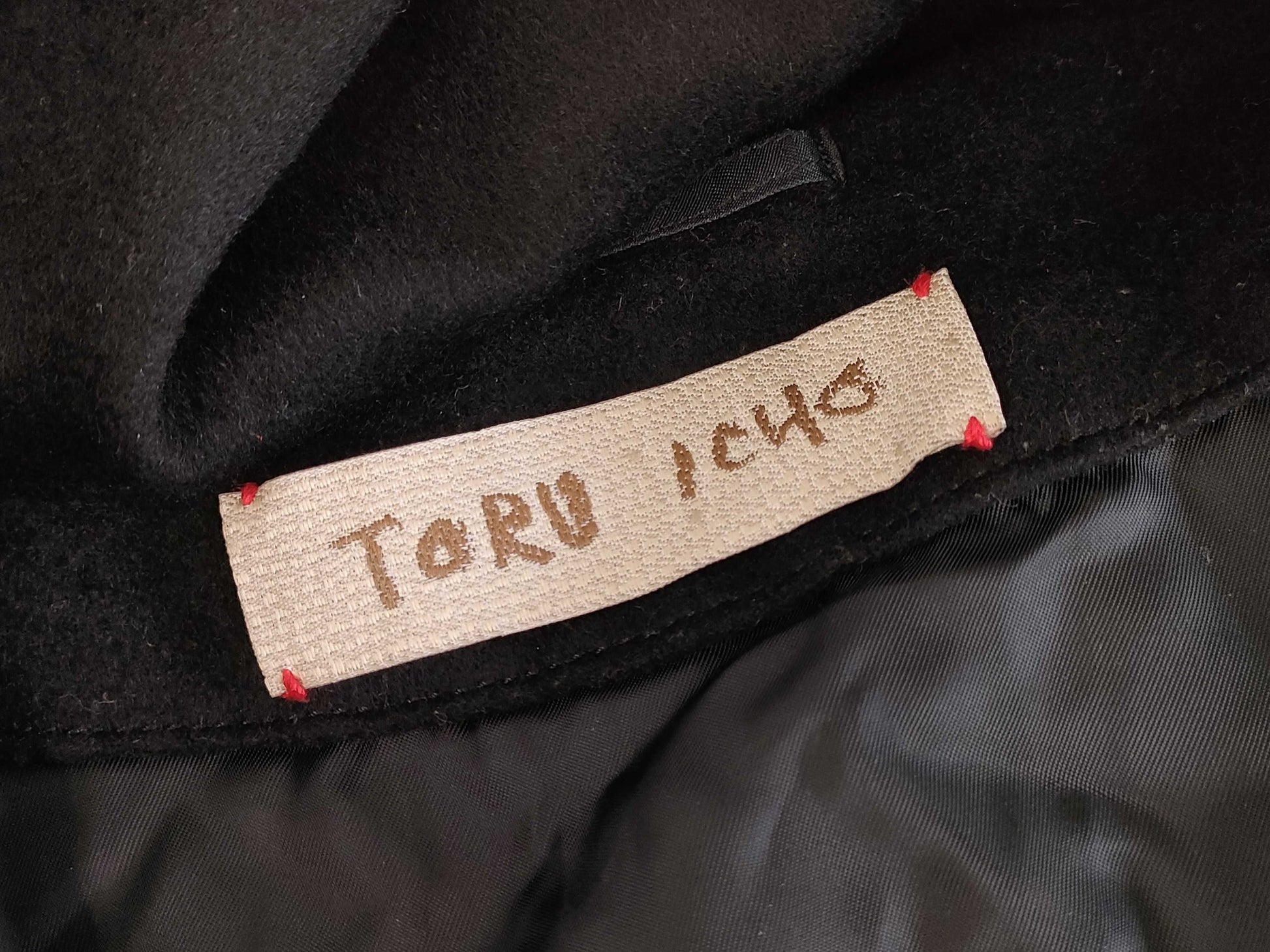 TORU ICHO Wool Designer Coat