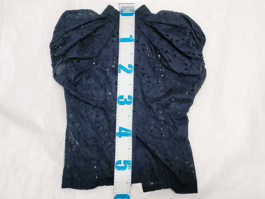 TORU ICHO Floral Lace Shirt