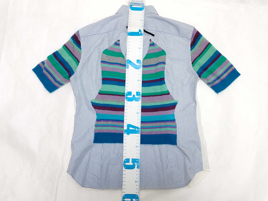 TORU ICHO Knit Switch Design Shirt