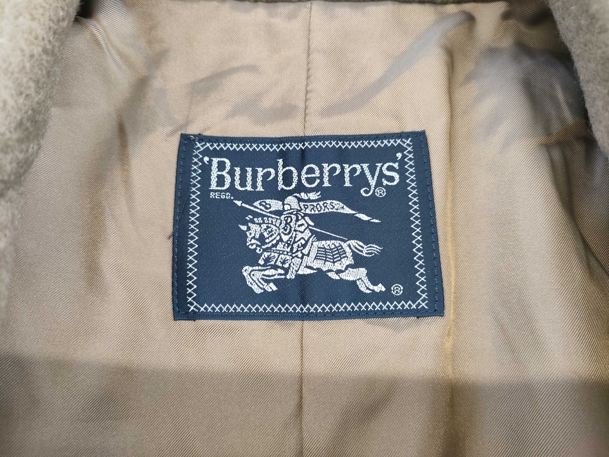 BURBERRY Nova Check Double-Face Cashmere Coat