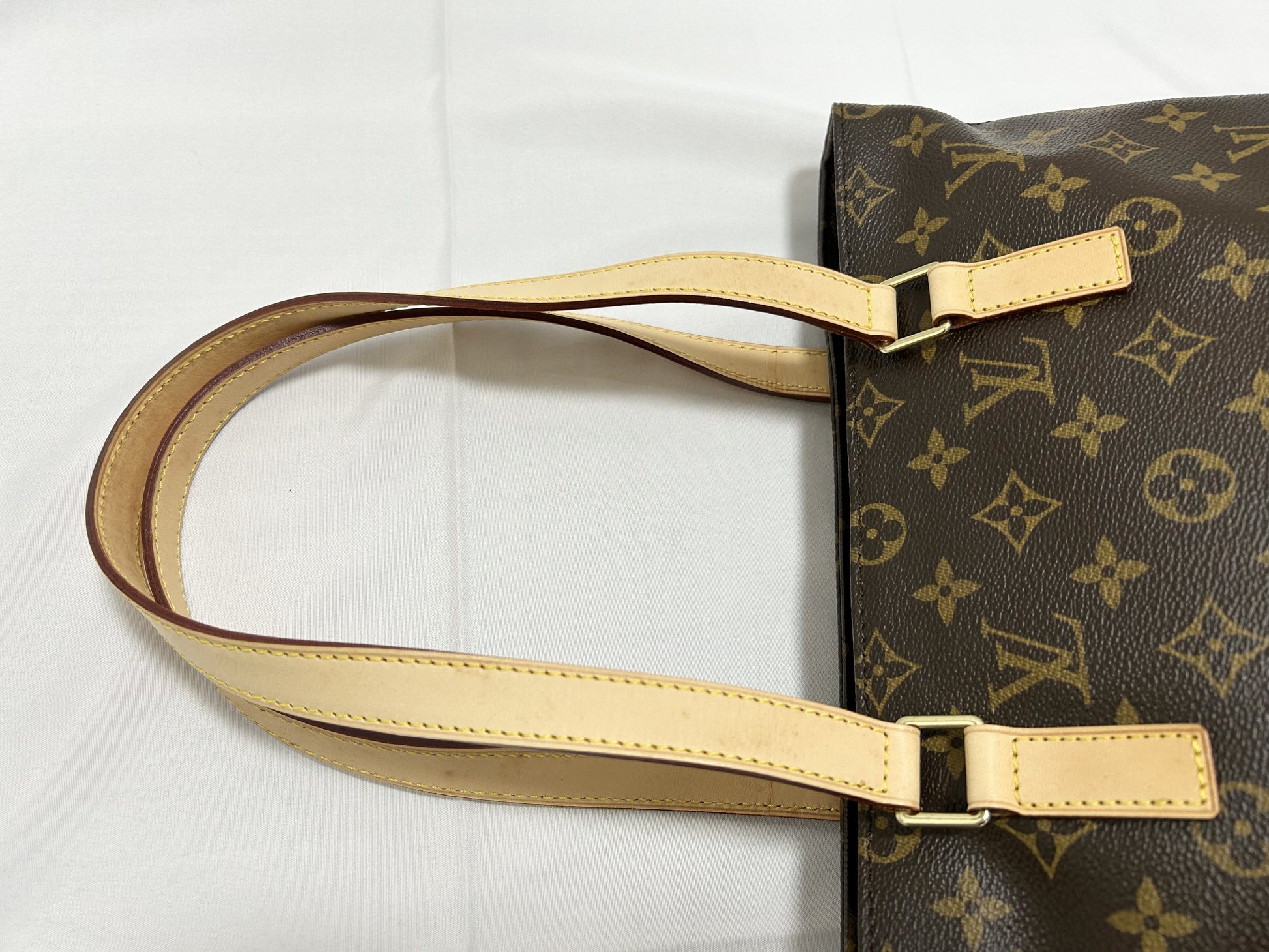 LOUIS VUITTON Monogram Cabas Piano Tote Bag