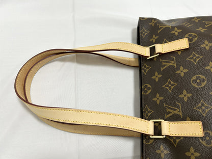 LOUIS VUITTON Monogram Cabas Piano Tote Bag