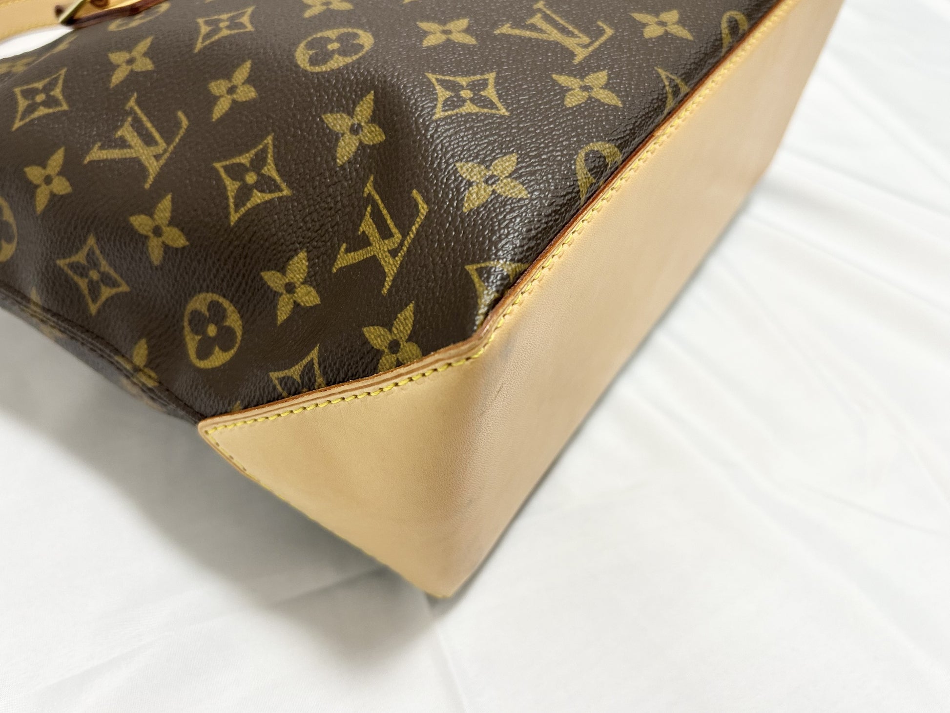 LOUIS VUITTON Monogram Cabas Piano Tote Bag